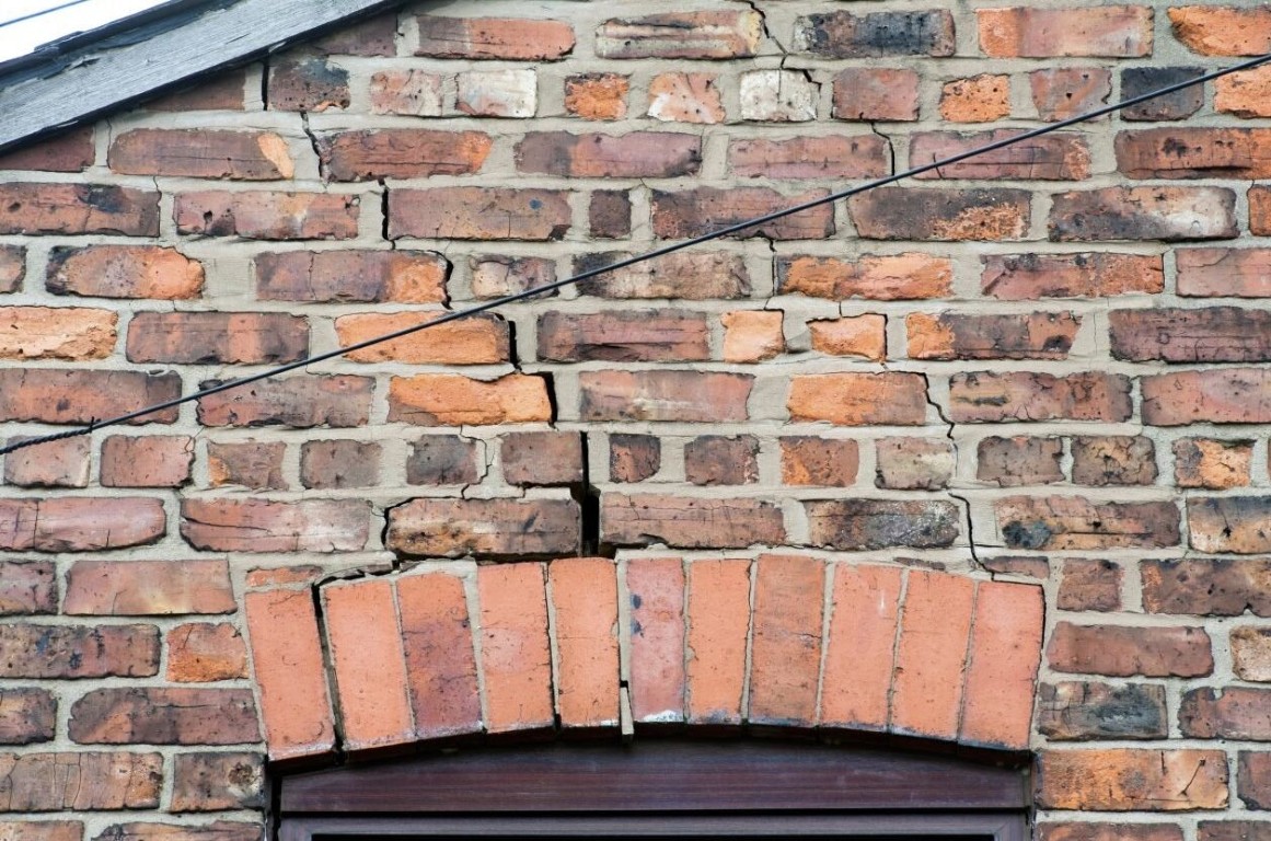 Masonry foundation repair for cracked and damaged brick walls in Concord, CA