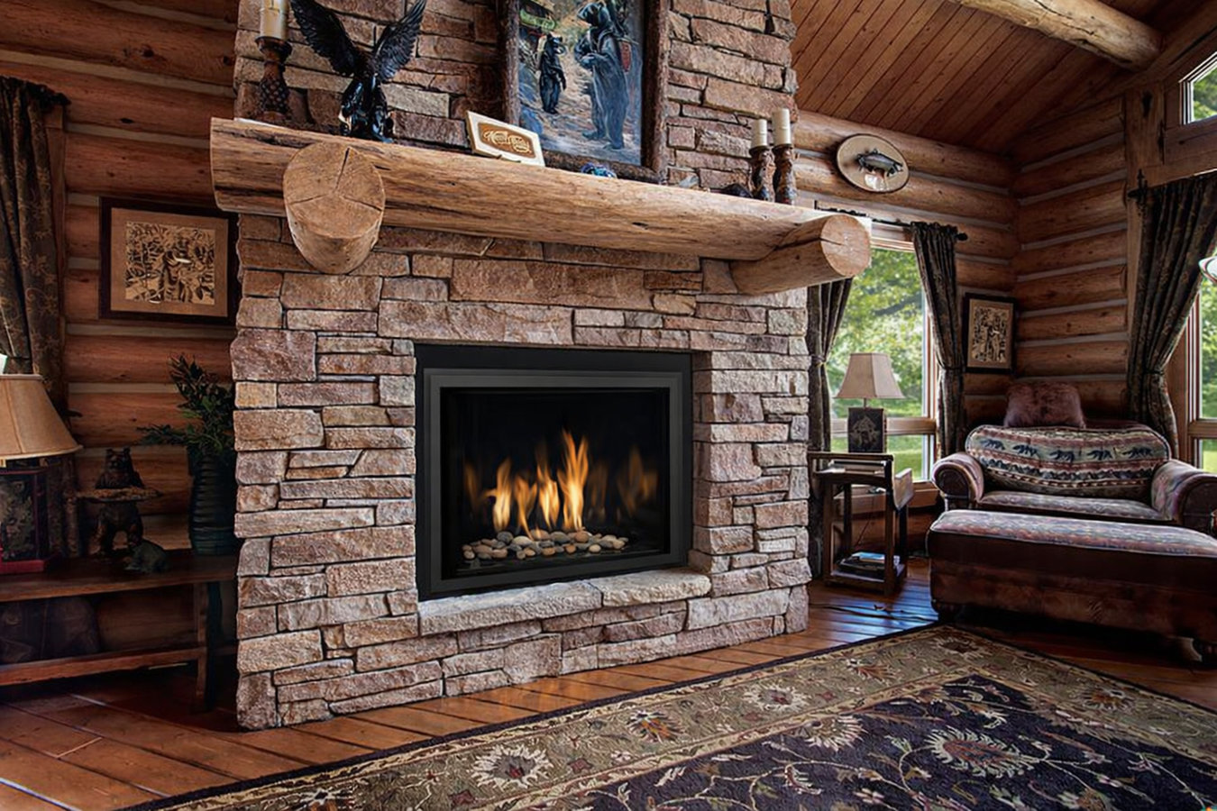 Fireplace installation in Concord, CA